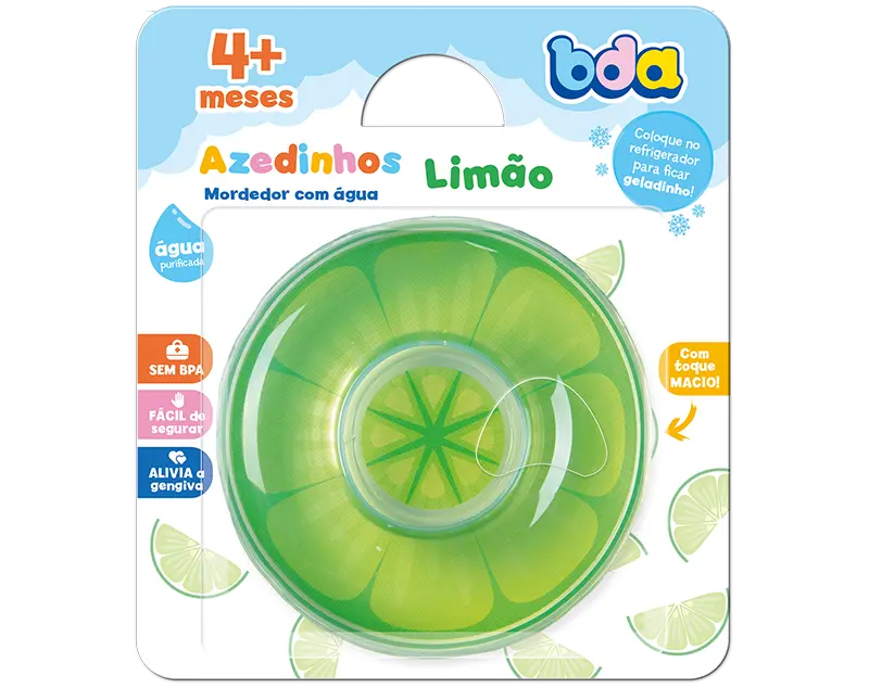 Azedinhos – Limão – Mordedor com água