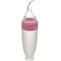 Colher Dosadora com Tampa Rosa 90ml (6m+) - Buba