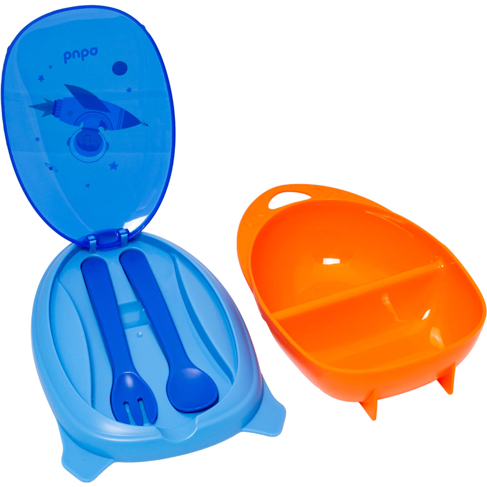 KIT REFEIÇÃO COM TALHERES BUBA AVENTURAS ASTRONAUTA
