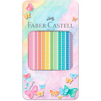 Lápis De Cor triangular Sparkle, 12 Cores + Faber-Castell
