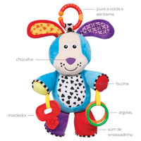 Cachorrinho Treme-treme de Atividades - Buba