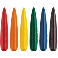 Giz de Cera Foguete, Little Creatives, 6 Cores, Faber-Castell