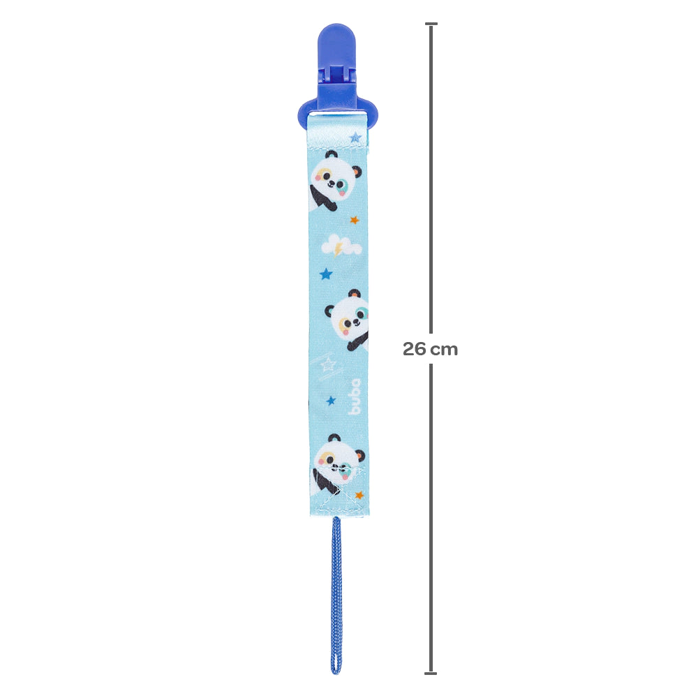 PRENDEDOR DE CHUPETA BUBAZOO PANDA