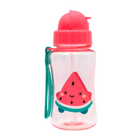 GARRAFINHA FRUTTI MELANCIA CANUDO SILICONE BUBA