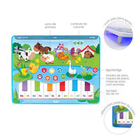 Tablet Musical Cantando com os Animais (12m+) - Buba