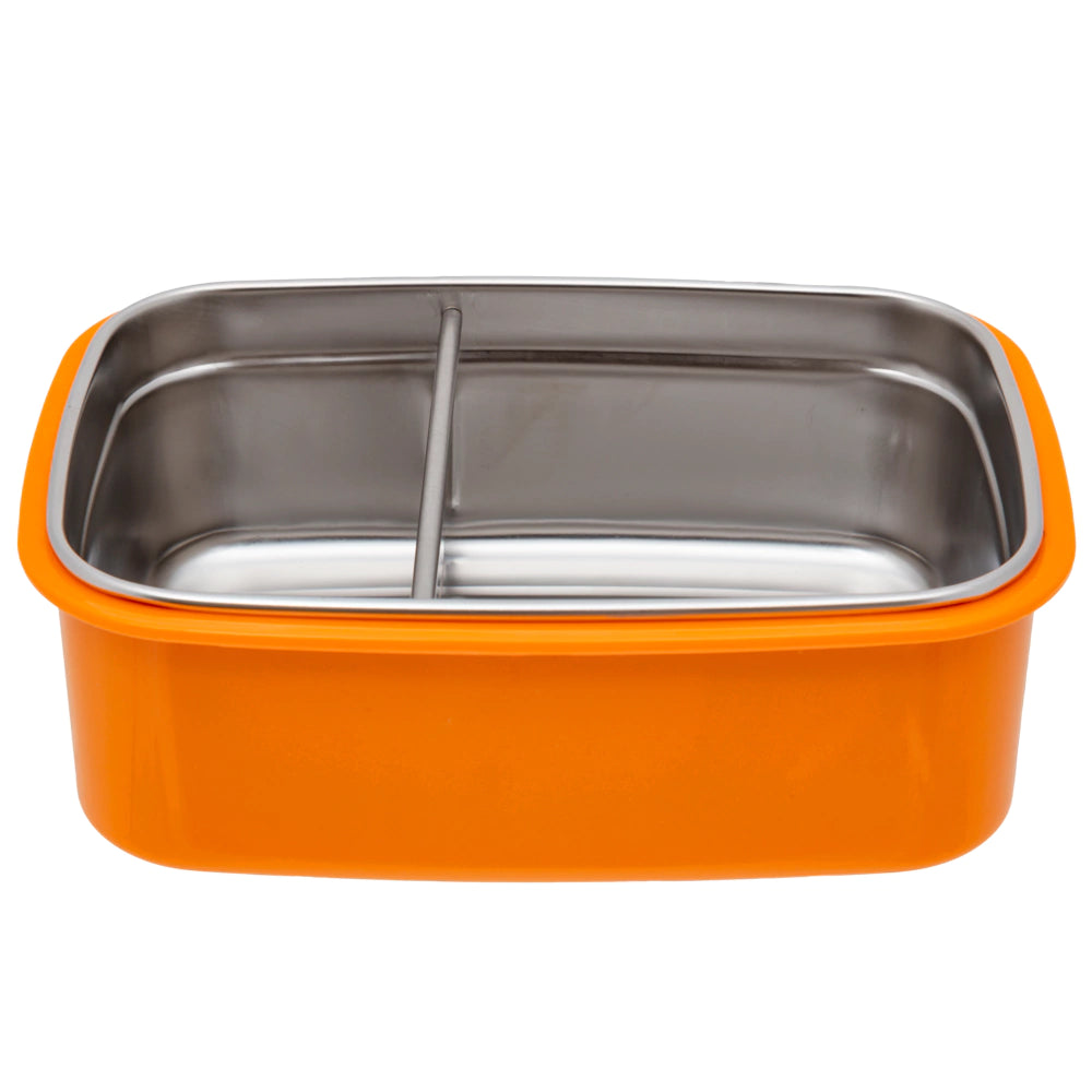BENTO BOX INOX COM TRAVA E DIVISÓRIAS BUBAZOO LEÃO MARMITA POTE