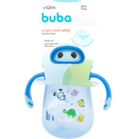 Copo Mergulho Valvula Anticolica 300ML Azul - Buba