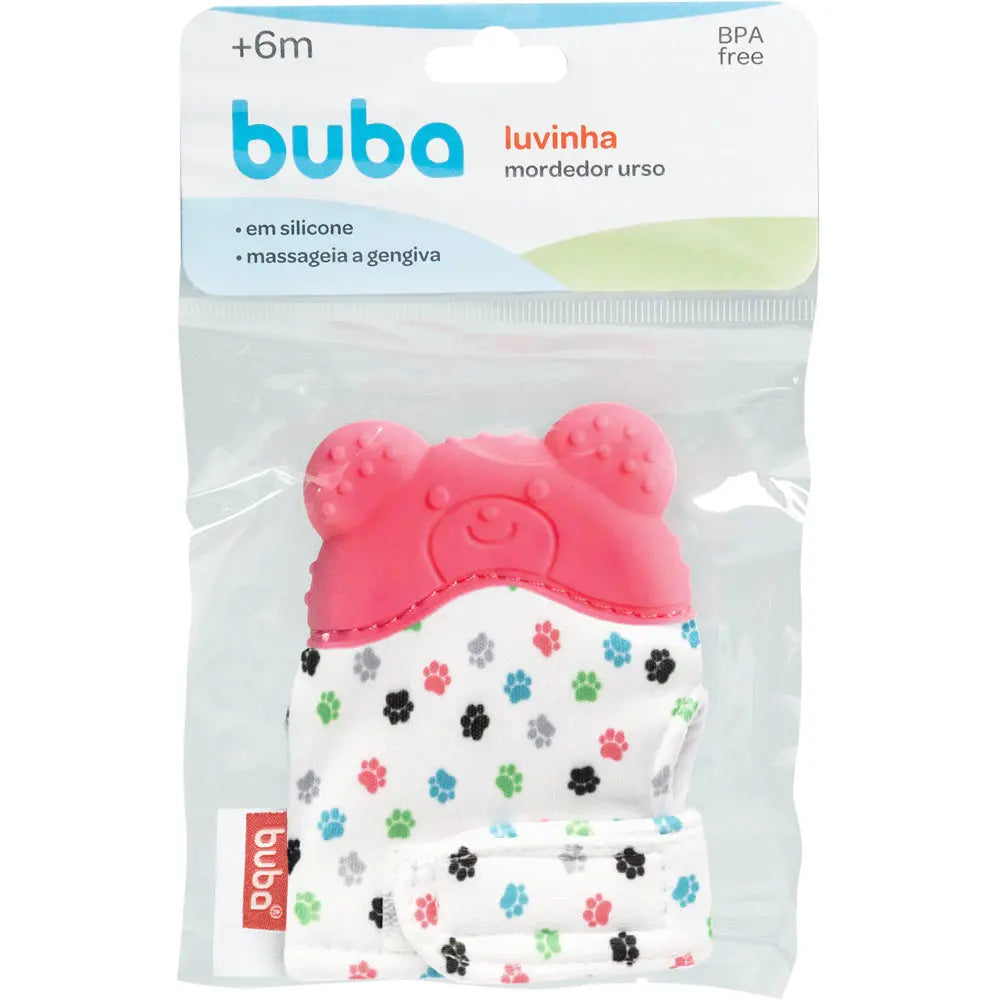 Luvinha Mordedor Buba Urso Rosa