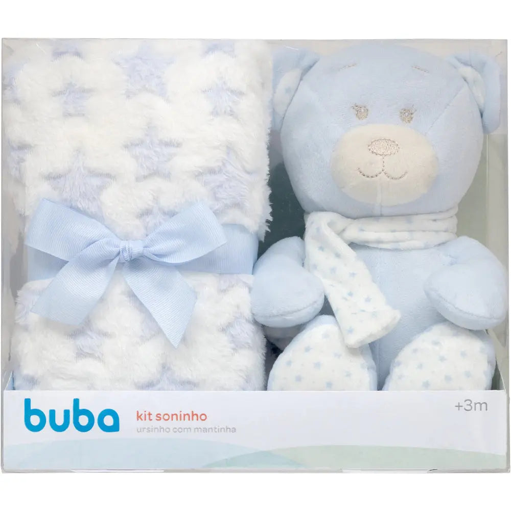 Kit Ursinho com Mantinha Soninho - Buba
