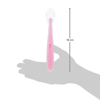 Colher Anatômica em Silicone Rosa