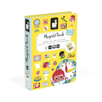 Livro Magnético Aprenda as Horas - 83 Peças