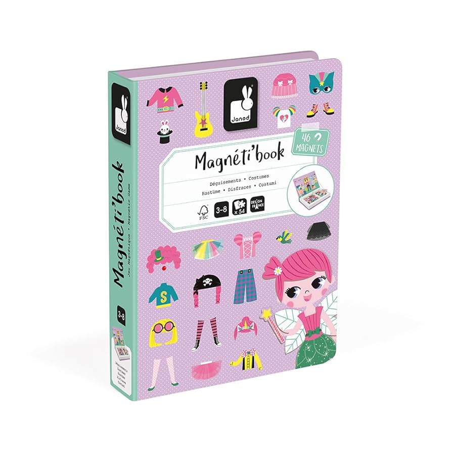 Livro Magnético Fashion - 54 Peças