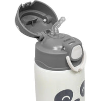 Garrafa Térmica Inox Parede Dupla 400ml Gumy Off White - Buba