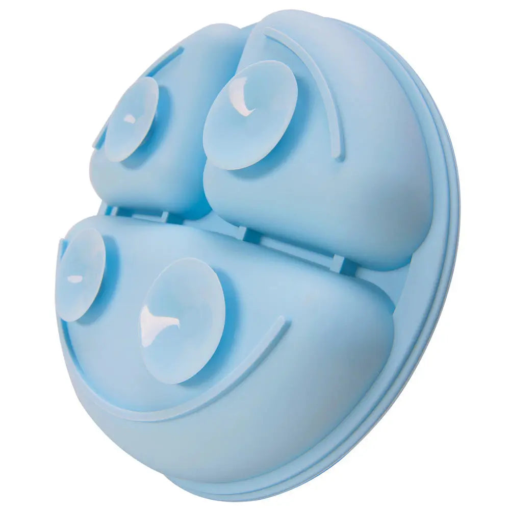 Kit Refeição para bebê em Silicone Azul  - Buba
