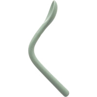 Colher Flexível em Silicone Verde