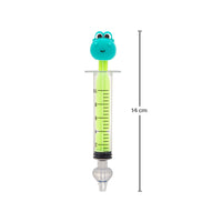 SERINGA PARA LAVAGEM NASAL DINO VERDE
