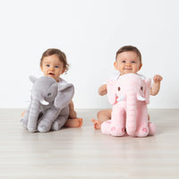 Pelúcia 30Cm Elefantinho Cinza - Buba