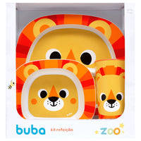 KIT REFEIÇÃO BUBAZOO LEÃO COMPLETO ALIMENTAÇÃO