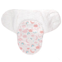 Cobertor de vestir para bebê Baby Super Soft Céu Rosa (0m+) - Buba