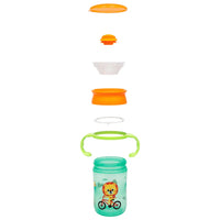Copo 360° com Alça BubaZoo Leãozinho 300ml - Buba