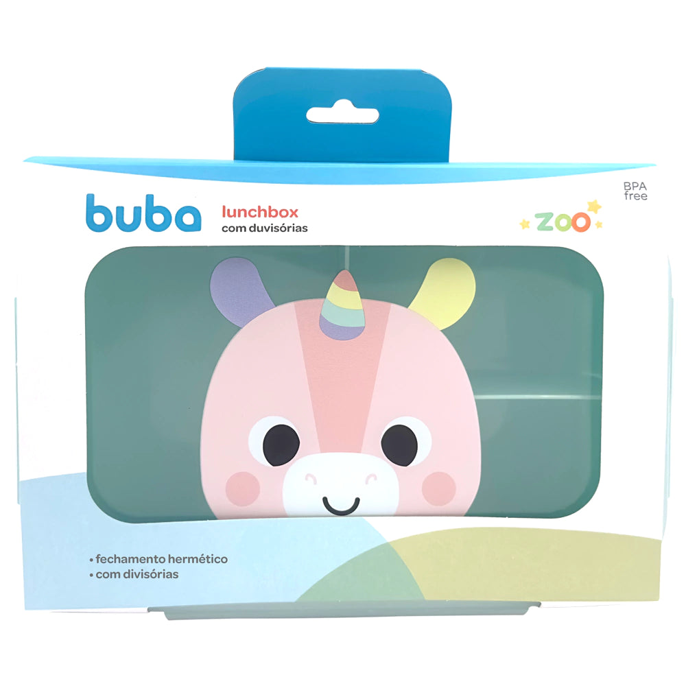 Pote Lunchbox Buba Zoo – Unicornio