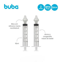 Seringa para Lavagem Nasal 2 unidades - Buba
