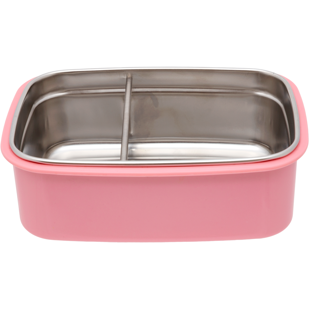 BENTO BOX INOX COM TRAVA E DIVISÓRIAS BUBAZOO UNICÓRNIO MARMITA POTE