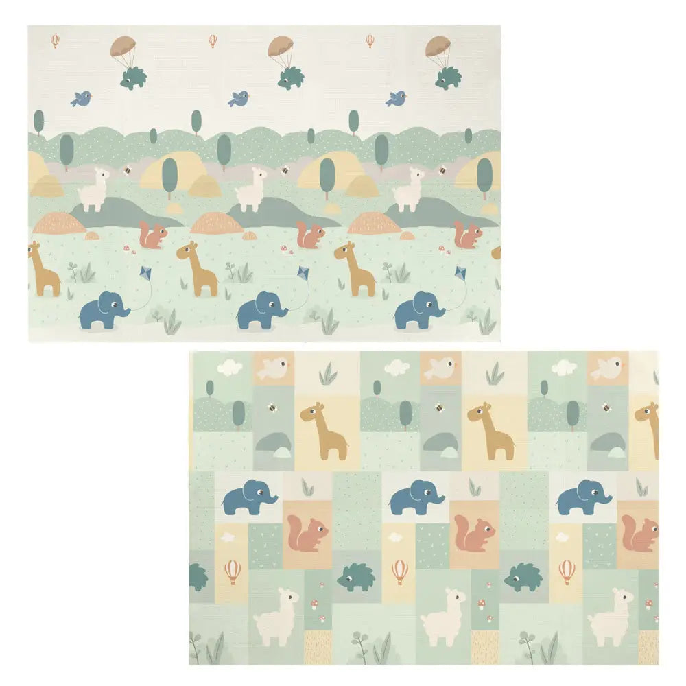 Maxi Tapete de Atividades Dobrável Cloudy 120cm X 180cm - Buba