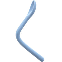 Colher Flexível em Silicone Azul
