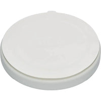 Prato em Silicone com Ventosa Gumy Off White - Buba