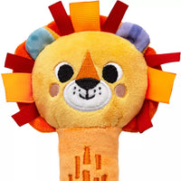 BUZININHA COM MORDEDOR DE PELUCIA BUBAZOO LEÃO