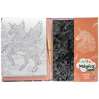 Livro de Colorir Arte Mágica Unicórnios - Happy Books