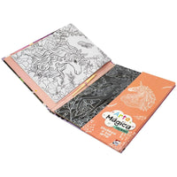 Livro de Colorir Arte Mágica Unicórnios - Happy Books