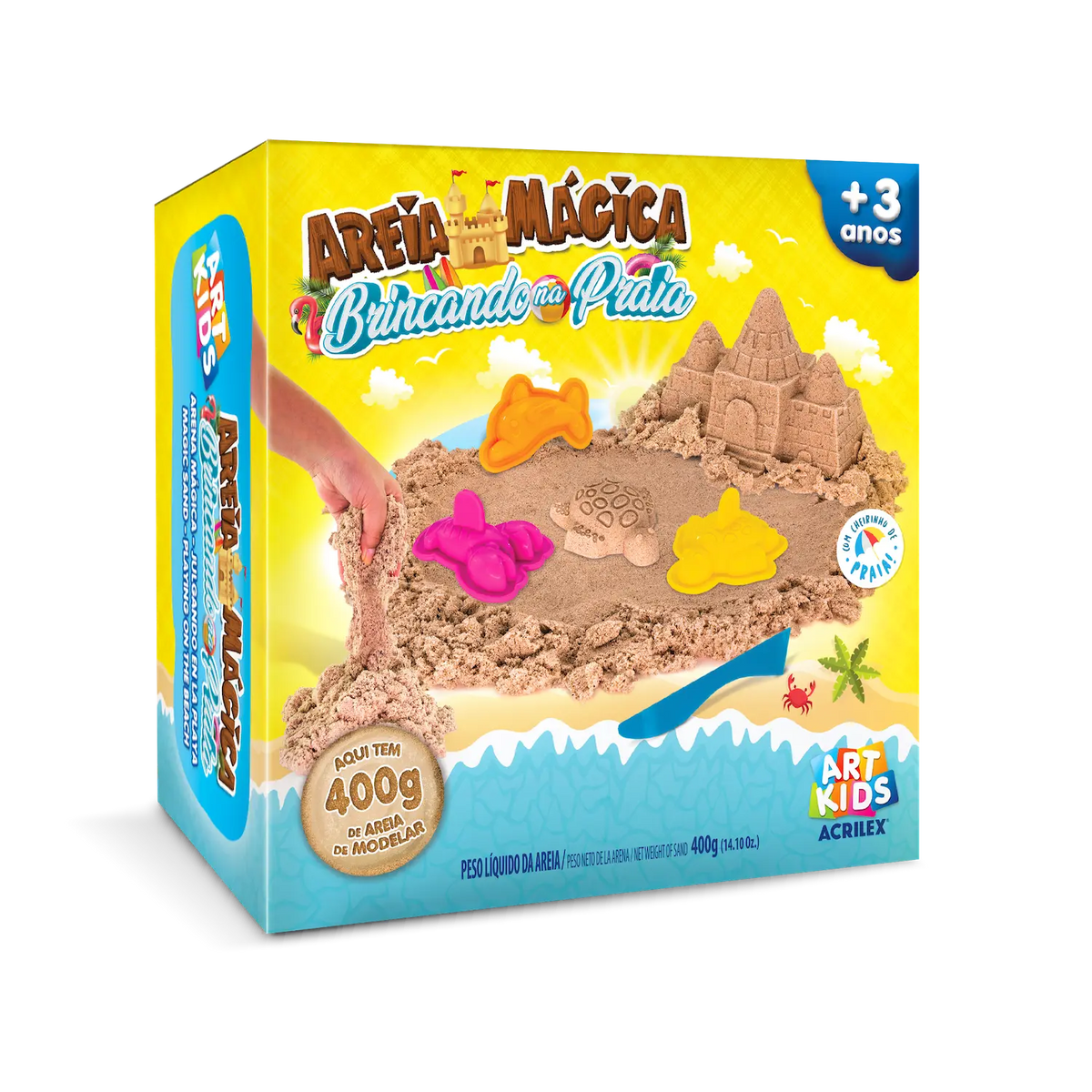 AREIA MÁGICA – BRINCANDO NA PRAIA MINI