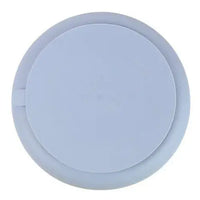Prato em Silicone com Divisórias e Ventosa Flex Azul (6m+) - Clingo