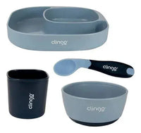 Kit Alimentação Daily 4 em 1 Azul (6m+) - Clingo