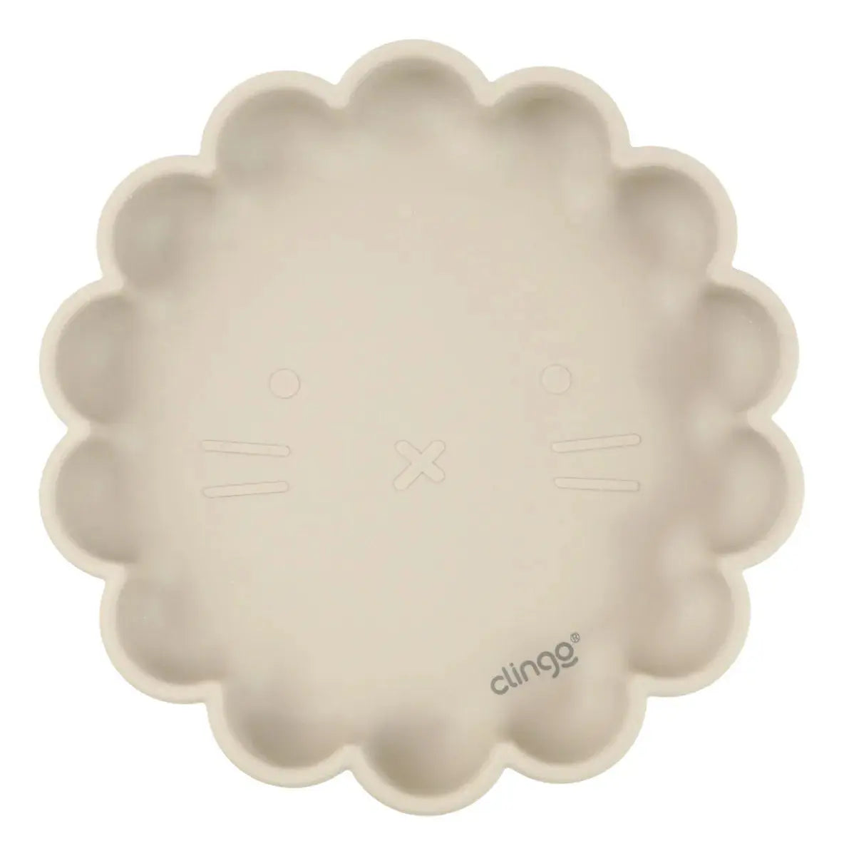 Prato Flex em Silicone com Ventosa Leão Fendi - Clingo
