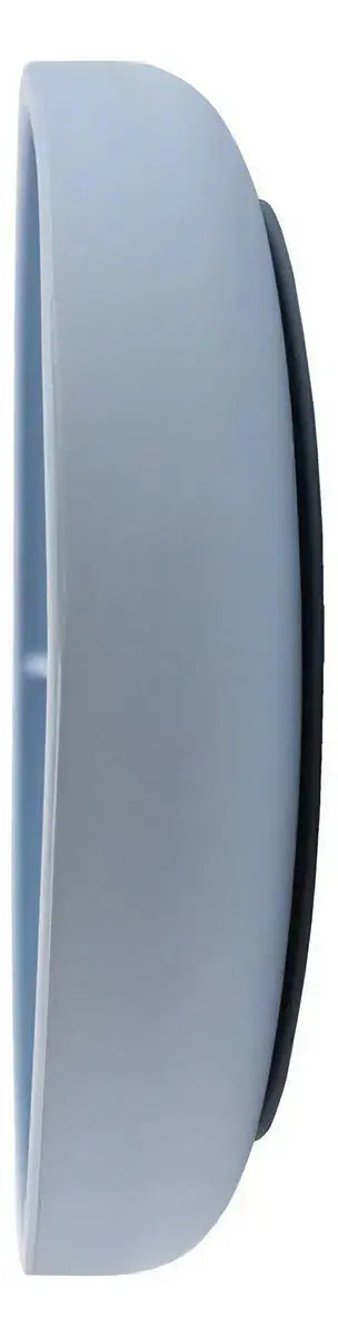 Prato em Silicone com Divisórias e Ventosa Flex Azul (6m+) - Clingo