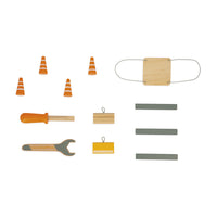 Mega guindaste de montar com 13 peças – Janod