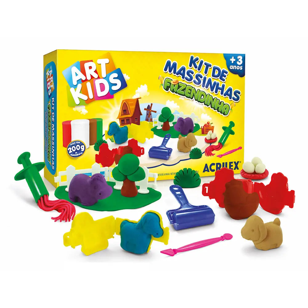 KIT DE MASSINHAS FAZENDINHA