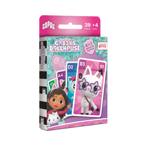 Gaby's Dollhouse 4 Em 1 - Copag