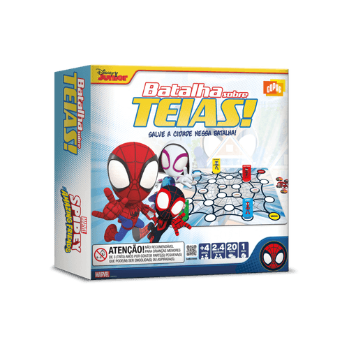 Jogo Spidey Batalha Sobre Teias - Copag