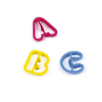 KIT DE MASSINHAS LETRAS E NÚMEROS