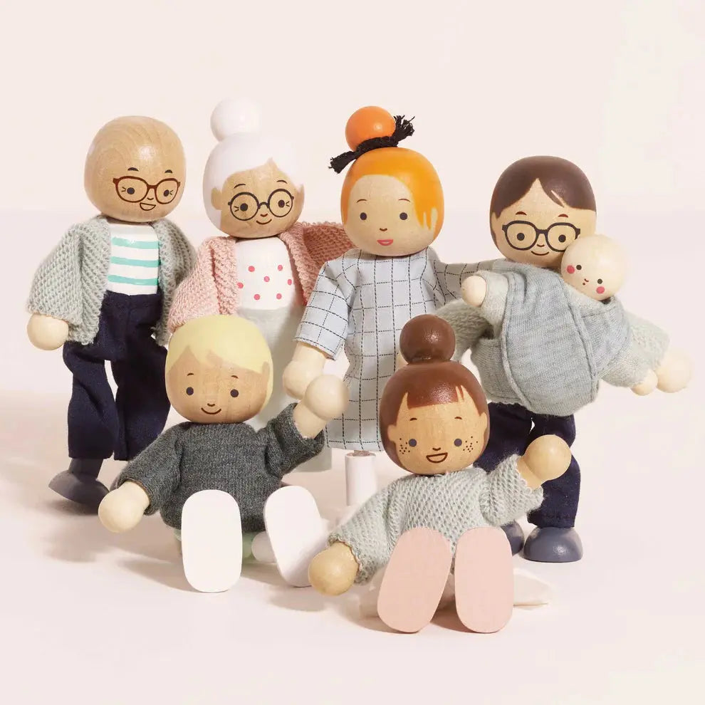 Família para Casa de Bonecas