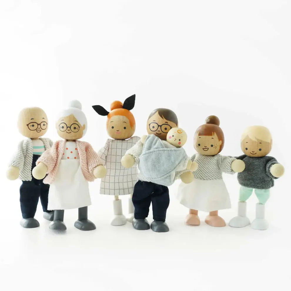 Família para Casa de Bonecas