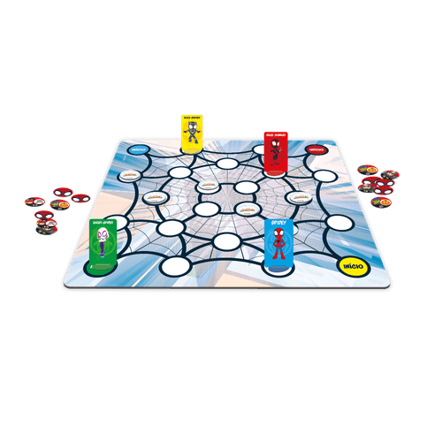 Jogo Spidey Batalha Sobre Teias - Copag
