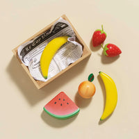 Caixa de Mercado de Madeira de Frutas Smoothie