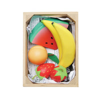 Caixa de Mercado de Madeira de Frutas Smoothie