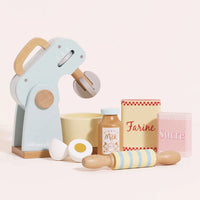 Kit Batedeira de Madeira Honeybake