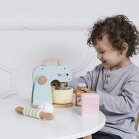 Kit Batedeira de Madeira Honeybake